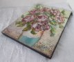 РОЗИ, roses, flowers, Мима / Art by MiMa, kartina, oil on canvas painting, картина, снимка 2