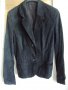 Дамско черно сако от модна къща „Рокедс“ естествен велур, снимка 1 - Сака - 18858402