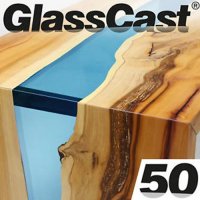 Епоксидна кристална смола GlassCast 50 (River Tables) - 1.00кг, снимка 2 - Маси - 23287569