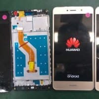 Дисплей, тъч скрийн и РАМКА за  Huawei Y7 Prime 2017 TRT-TL00 / TRT-LX1 TRT-L21A TRT LX1, снимка 2 - Резервни части за телефони - 22155528
