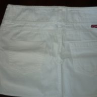 бяла памучна мини пола, снимка 3 - Поли - 11131563
