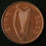 1 пени 2000, Ирландия, снимка 2 - Нумизматика и бонистика - 14453520