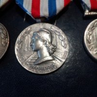Медали Франция- железници, снимка 9 - Колекции - 24593888