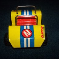 Стара ламаринена количка Бъги  играчка, снимка 2 - Коли, камиони, мотори, писти - 18227770