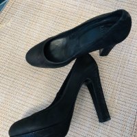 Красиви удобни черни обувки BILLI BI, снимка 2 - Дамски обувки на ток - 26188592