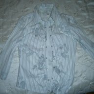 Дамска ластична риза 7/8 ръкав -Л размер, снимка 1 - Ризи - 12419753