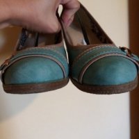 Дам.обувки-/изк.кожа/-№39-тюркоаз.зелени., снимка 16 - Дамски ежедневни обувки - 22386125