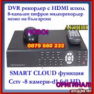 1800 твл Hd пакет - Dvr 8 канален + 8 камери външни или вътрешни, снимка 2 - Камери - 10526531