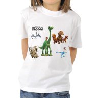 NEW DISNEY! Уникални детски тениски THE GOOD DINOSAUR ДИСНИ! Поръчай тениска С Твоя Идея!, снимка 2 - Детски тениски и потници - 14244522