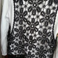  плетен елек блуза туника ръчна изработка  , снимка 13 - Жилетки - 11035770