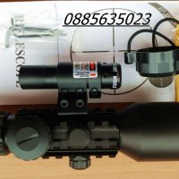 Оптика с лазерен прицел /модел M9 3-10x42/, снимка 9 - Оборудване и аксесоари за оръжия - 13547010