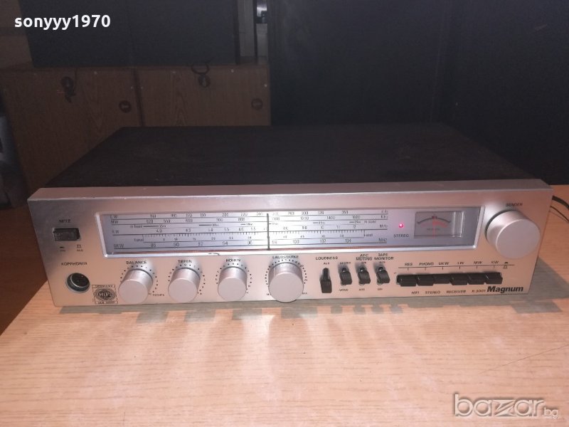 magnum r3001 hifi receiver-made in japan-внос швеицария, снимка 1