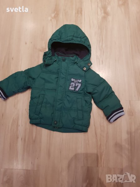 Зимно яке за момче на 1г неразличимо от ново, снимка 1