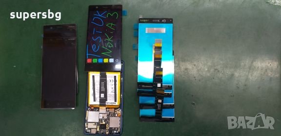 Дисплей, тъч скрийн и за Nokia 3 TA-1020 TA-1028 TA-1032 TA-1038 LCD Display Touch Screen, снимка 1