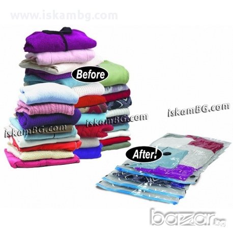 Вакуумни торби за дрехи - код 0580, снимка 1