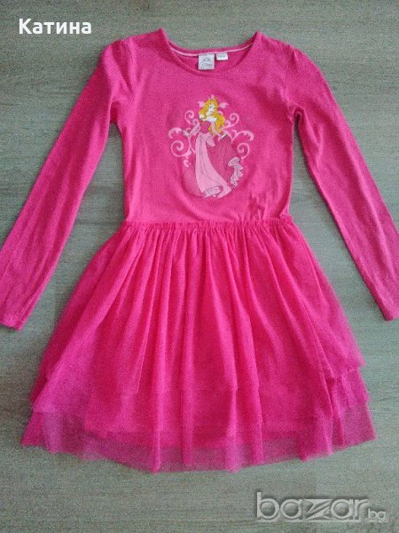 Намаление Disney красива рокля в циклама, снимка 1