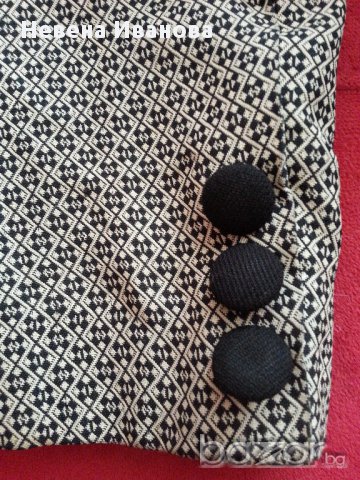 Дамски костюм сако и пола в два цвята, снимка 5 - Костюми - 14593495