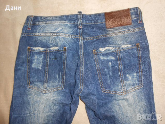  Dsquared2 къси  дънкови пантлони , снимка 6 - Къси панталони - 25477800
