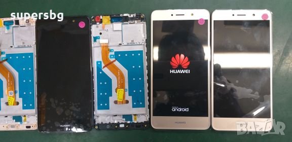 Дисплей, тъч скрийн и РАМКА за  Huawei Y7 Prime 2017 TRT-TL00 / TRT-LX1 TRT-L21A TRT LX1, снимка 2 - Резервни части за телефони - 22155528