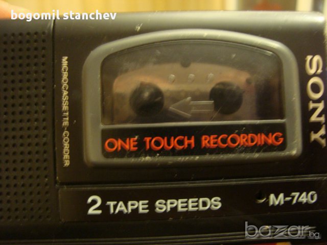 Уникат СОНИ М-740  Мини/шпионски/ рекордер с 2 бр. касети, снимка 10 - Радиокасетофони, транзистори - 17939110