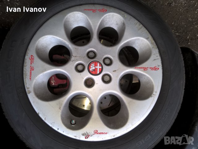 16 Цола 5х98 6 1/2j H2 Et 41,5 за Алфа Ромео / Alfa Romeo, снимка 8 - Гуми и джанти - 23852448