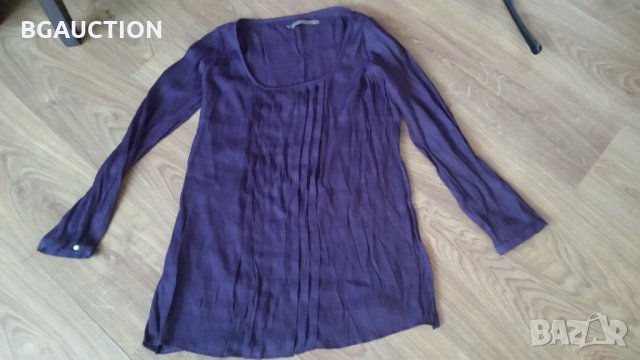 Лилава лека нова дамска блуза с дълъг ръкав на Зара / Zara, снимка 1 - Блузи с дълъг ръкав и пуловери - 22599945