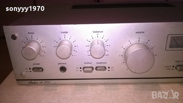 audion a-200 stereo amplifier-внос швеицария, снимка 11 - Ресийвъри, усилватели, смесителни пултове - 21824229
