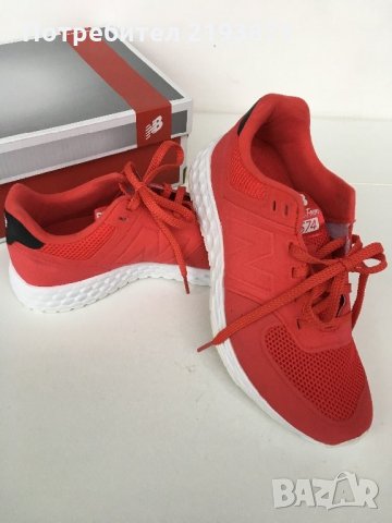 Оригинални нови червени маратонки New Balance номер 36, снимка 7 - Маратонки - 24303804