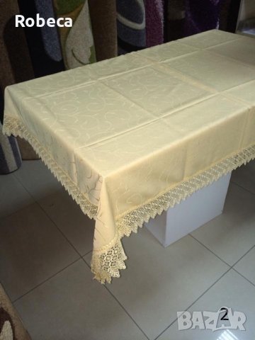 Луксозна покривка за маса, снимка 2 - Покривки за маси - 24280791