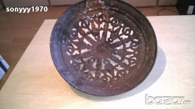 АНТИКА-Ретро колекция-метал/чугун-редка плетка-33х13см, снимка 3 - Антикварни и старинни предмети - 17734706