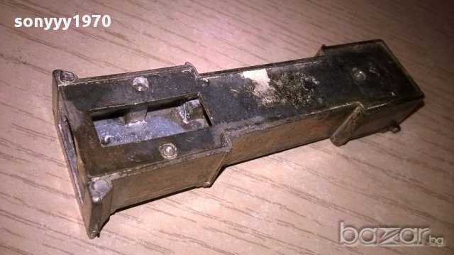 Мини ретро колекция часовник с махало-месинг-9х3х2см-внос швеицария, снимка 12 - Антикварни и старинни предмети - 17522437