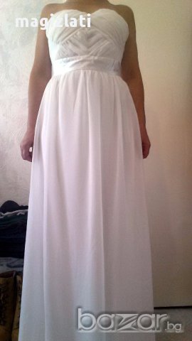 Нова булчинска рокля размер L - ХL, снимка 4 - Рокли - 17720577