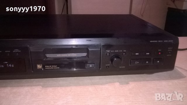 Sony mds-je330-minidisc deck-внос швеицария, снимка 8 - Ресийвъри, усилватели, смесителни пултове - 22678247