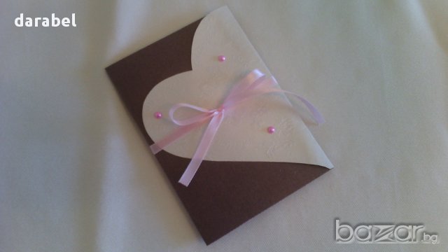 Ръчно изработени покани, снимка 5 - Декорация - 15119857