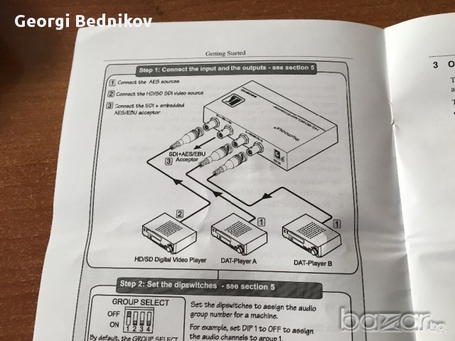 HD/SD-SDI AES Embedder 6809HD Kramer Конвектор, снимка 9 - Други - 12623034