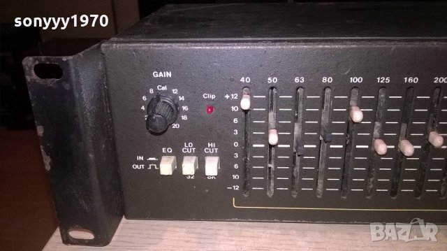 ev tapco 2230 equalizer-made in usa-внос швеицария, снимка 2 - Ресийвъри, усилватели, смесителни пултове - 21816837