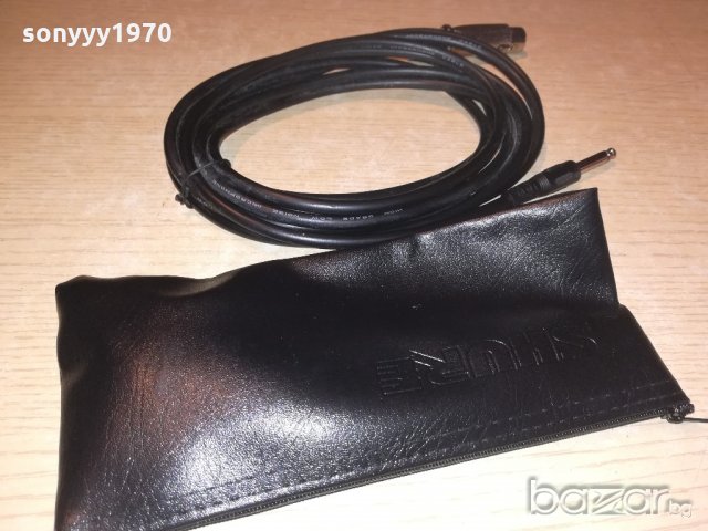 shure кожен калъф+кабел-нови-ВНОС-ШВЕИЦАРИЯ, снимка 3 - Микрофони - 20575726