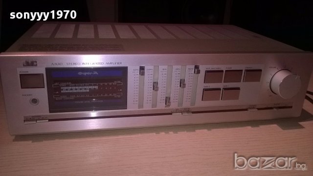 Jvc a-x40 stereo amplifier-350w-made in japan-внос швеицария, снимка 8 - Ресийвъри, усилватели, смесителни пултове - 12906678