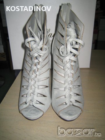 НАМАЛЕНИЕ-ДАМСКИ ЛЕТНИ  БОТИ С ТОК  м.3661, снимка 2 - Дамски обувки на ток - 18126489