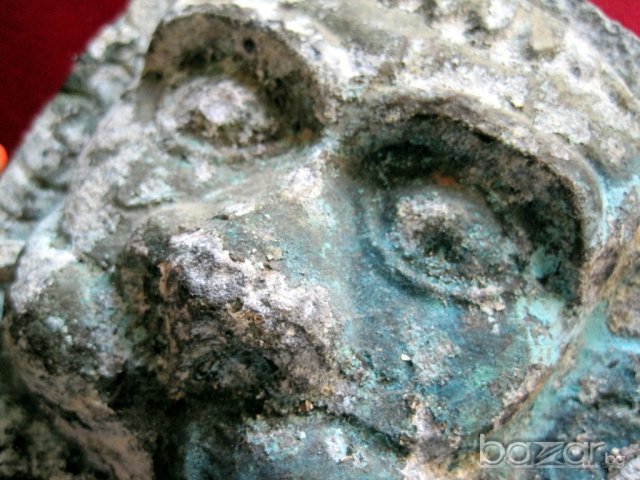 Старинно чукало за врата, глава на лъв, хлопка за порта, снимка 3 - Антикварни и старинни предмети - 12891883