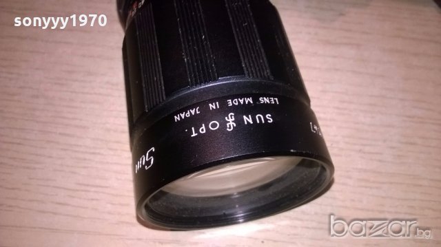 sun opt.hi-tele zoom lens-made in japan-внос швеицария, снимка 17 - Колекции - 19578226