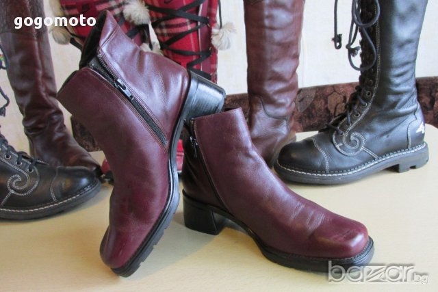 ECCO by SHAPE original , N- 39, 100% висококачествена естествена кожа , GOGOMOTO.BAZAR.BG, снимка 6 - Дамски боти - 17042642