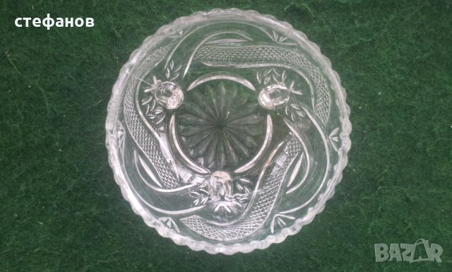 Три кристални бонбониери или за ядки различни, снимка 6 - Други - 25341485