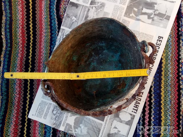 Продвам голям меден котел, снимка 6 - Антикварни и старинни предмети - 17738632