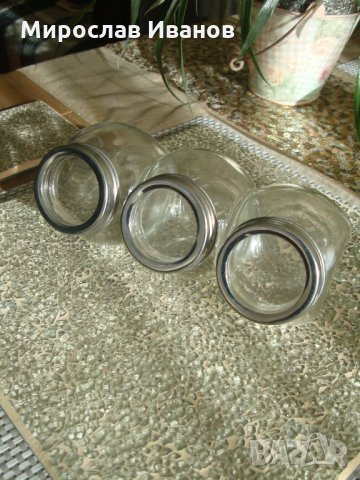 " Стъклени бурканчета " - за подправки, снимка 3 - Аксесоари за кухня - 23412702