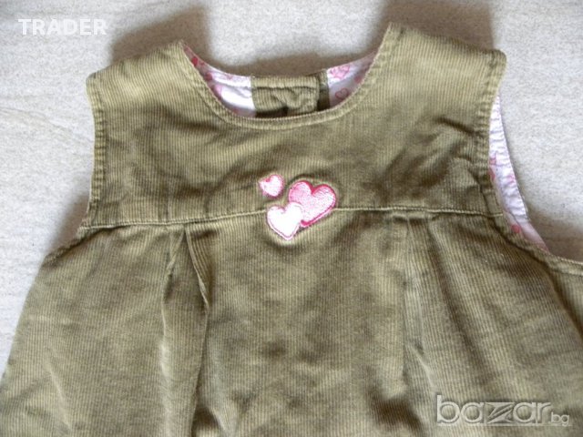 Бебешка  рокля H&M, EUR74, 6-9месеца , снимка 4 - Бебешки рокли - 12394896