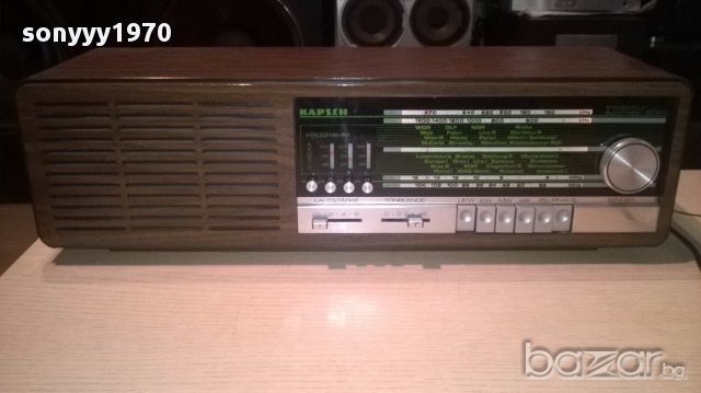 Kapsch troubadour automatic 6020 retro receiver-внос швеицария, снимка 4 - Ресийвъри, усилватели, смесителни пултове - 15241040