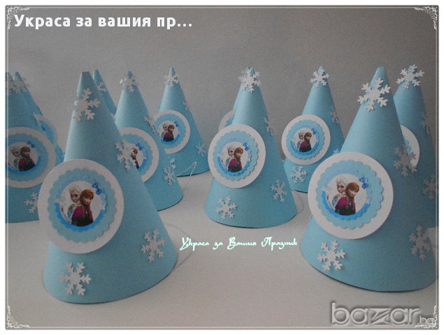 украса и аксесоари с Анна и Елза за детски рожден ден, снимка 12 - Други - 14198883