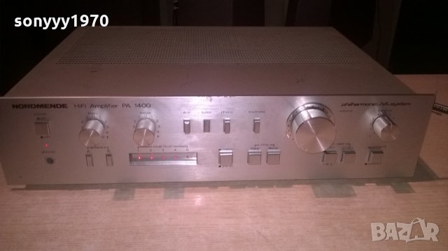 nordmende pa 1400 hifi amplifier-внос швеицария, снимка 5 - Ресийвъри, усилватели, смесителни пултове - 23863935