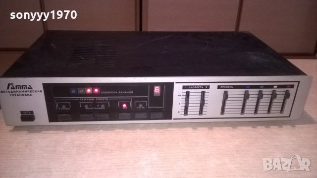 гамма-светодинамическая установка-сделано в ссср, снимка 6 - Други - 24563104